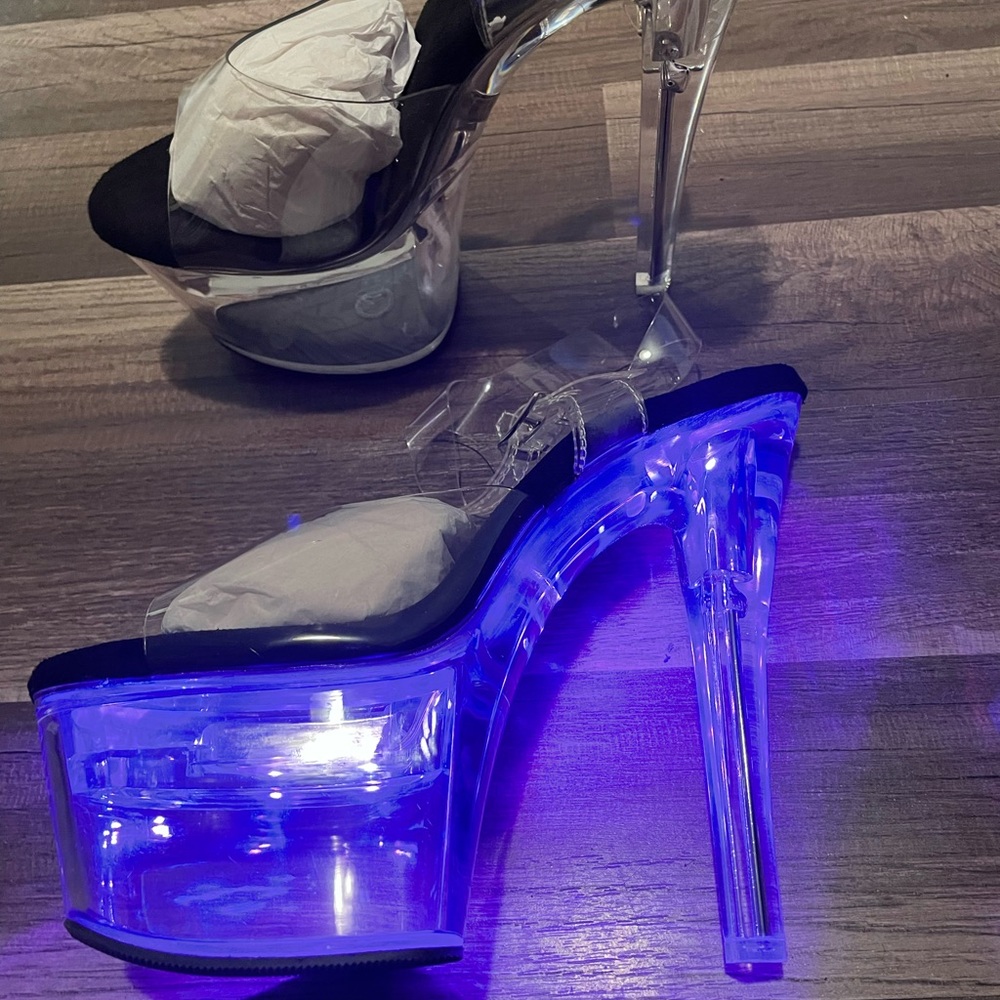 Flash Dance Led Pleaser Heels - image 5